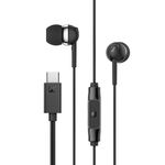 Sennheiser CX 80U Wired in-Ear Earphones with in-Line Microphone, One Button Smart Control, Lightweight Design, USB Type-C, 3 Ear Tip Sizes, 1Y Warranty, Voice Control, Black