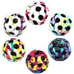 6 Pack Bouncy Ball for Kids, Super High Bouncing Balls, Moon Space Ball, Jumping Galaxy Ball for Indoor Outdoor Play