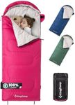 KingCamp Kids Cotton Sleeping Bag, 