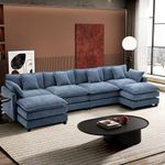 Ihanherry 146" U-Shaped Modern Sofa