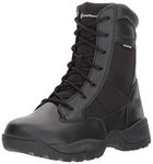 Smith & Wesson Men's Breach 2.0 Tactical Waterproof Side Zip Boots, Black, 12