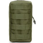 Tactical MOLLE Pouch Waist Pack EDC Organiser Medic Tool Bag Airsoft Military Army Utility Belt Backpack Vest Pouch (Green)