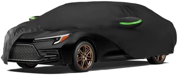 Proadsy 2024 Upgrade 6 Layers Car Cover Custom Fit for Corolla Sedan 2019-2024 Windproof All Weather Waterproof Sun Rain UV Dust Snow Protection Outdoor Full Covers