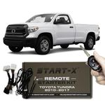 Start-X Complete Plug N Play Remote Starter kit for Tundra 2010-2017 || Zero Wire Splicing!