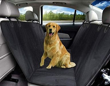 KOZI PET Polyester Dog Car Seat Covers Back For Dog Hammock Waterproof With Door Protection, Durable Nonslip Washable Rear Seat Covers, Large Travel Pet Seat Cover