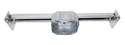 Sealproof Fan Brace - Electrical Box and Support Bar for Ceiling Fans and Light Fixtures, New Installations and Remodels