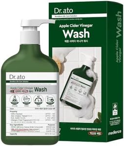 Dr.ato Apple Cider Vinegar Body Wash for Sensitive Skin, Hypoallergenic, Paraben-Free, Allergen-Free, Skin Irritation Tested, Safe Ingredients (10.5 Fl Oz)