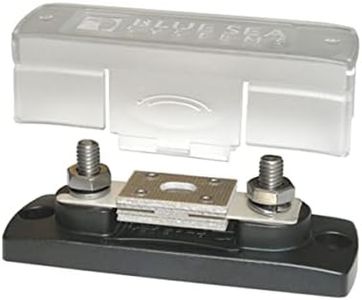 Blue Sea Systems 5005 ANL Fuse Block with Insulating Cover, 35-300 Amp, 32V DC