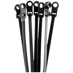 Install Bay BMCT11 Black Mount Cable Tie 11-Inch, 50-Pound, 100-Pack