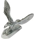 1 Pcs 3d Emblem Eagle Auto Car Front Cover Chrome Hood Ornament Sticker Badge Bonnet Car Decoration Styling Accessories (c).