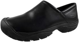 KEEN Men’s PTC SLIP-ON II Work Shoe, Black, 9 US