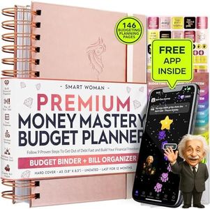 Budget Planner and Monthly Bill Organizer + Cash Envelope Buget Sytem | Finance Planner, Bill Payment Tracker & Money Saving with Productivity App | Money Mindset for Attracting Financial Abundance