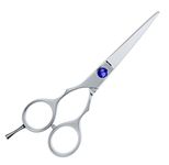 Suvorna Left Hand Professional Barber Scissors, 6" Hair Trimming Scissors for Men and Women, Razor Edge 440c Japanese Steel Haircut Scissors, Hair Scissors Professional, Hair Cutting Scissors.