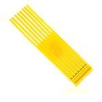 Spares2go Power Sweeper Webbed Bristles compatible with Westwood compatible with Countax Lawn Tractor Mower 5086 x 80