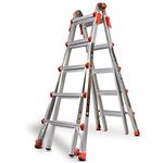 Little Giant Ladder Systems 15426-001 26 Ladder, en_US Feet with Wheels