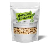 Natures Balance Macadamia Nuts 1kg - Whole Raw Unsalted Nut | High Protein Snack Food | Vegan Snacks