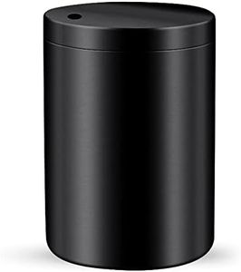 HANSWARE Toothpick Holder,Stainless Steel Toothpick Dispenser Toothpick Box Toothpick Dispenser Storage Organizer For Home, Kitchen Or Restaurant (Black)
