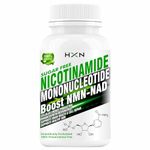 HXN NMN Supplements 500mg, Nicotinamide Mononucleotide With Vitamin C, B3, Resveratrol, Quercetin Help NAD Metabolism Booster, Energy & Skin Good Health Supplement-30 Tablets (No Capsules Pack1)