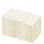 Flour Sack Kitchen Towels |Cotton Blank Towel | Tea Towel Crafting Embroidery |Thick Absorbent Quick Dry | Baking Bread Proofing Linen Cover Natural, 28"x28" - Pack of 25