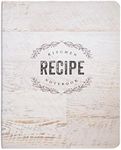 C.R. Gibson Wood Panel Rustic Spiral Recipe Journal, 100 Pages, 7.25" x 9" (QMR-18687)