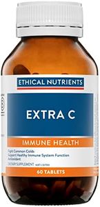 Ethical Nutrients Extra C - Fights Common Cold & Supports A Healthy Immune System - 60 Tablets