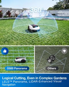 ECOVACS GOAT O500 Robot Lawnmower – Smart Automatic Grass Cutter