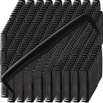 300 Pieces Hair Combs Bulk Styling Comb for Women Men Pocket Hair Combs Set Small Plastic Comb Travel Comb Fine Dressing Comb, 5 Inch (Black)