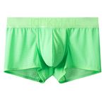 JOCKMAIL Mens Underwear Boxers Briefs Rainbow Men Boxers Comfortable Men Boxers Sport Underwear (M, Green)