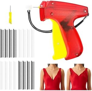 POTIYO Stitch Gun for Clothes, Tagging Gun for Clothing, Stitchy Quick Clothing Fixer for Sewing Quilting Hemming Include 2 Needles, 960 Black & 960 White Micro Fasteners