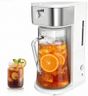 Iced Coffee Tea Maker With Reusable Filter Basket 3 QT Pitcher Iced Tea And Coffee Machine, Tea Makers For Iced Tea, Lattes, Lemonade And Flavored Water (3QT 2)