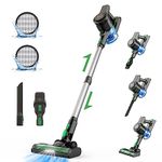 Vactidy Blitz V9 Cordless Vacuum Cleaner, Strong Suction with Powerful Brushless Motor, Lightweight Stick Vacuum with LED Headlights, Max 45 Mins Runtime for Carpet Floor Pet Hair Cleaning