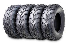 WANDA Set of 4 ATV/UTV Tires 25x8-12 Front & 25x10-12 Rear /6PR P373-10243/10244