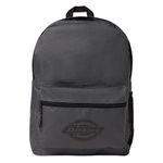 Dickies Unisex's Logo Backpack, Charcoal, One Size