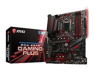 MSI MPG Z390 GAMING PLUS Motherboard ATX - Supports Intel Core 8th and 9th Gen Processors, LGA 1151, Memory Boost (DDR4-4400MHz/OC), 2x PCIe 3.0 x16, 2 x M.2, HDMI, LAN