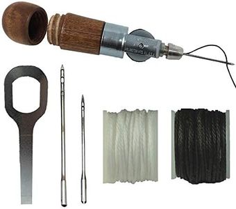 Repair Stitch Tool | Sewing Awl for Bounce Houses, Inflatables, Tarps, Leather, Thick Fabric, Shoes, Bags, Belt, Upholster.