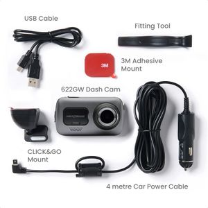 Nextbase 622GW 4K Dash Cam – Ultra HD Front Car Camera