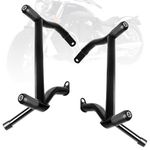 Saddlebag Guard Road Glide Bracket for Harley Davidson Touring Street Black Tip Over Saddle Bag Guards Protection Crash Bar 2009-2024