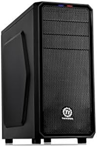 Thermaltake Versa H25 ATX Mid Tower Gaming Computer Case CA-1C2-00M1NN-00, Black