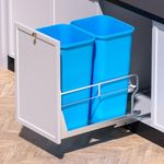 Insputer Dual Pull Out Trash Can Un