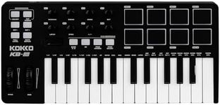 KOKKO MIDI Keyboard, Mini KB-25 25 