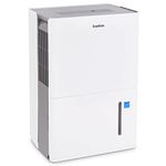 Ivation 3,000 Sq. Ft Energy Star Dehumidifier, Large Capacity Compressor De-humidifier for Extra Big Rooms and Basements w/Continuous Drain Hose Connector, Humidity Control, Auto Shutoff and Restart