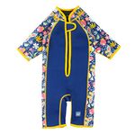 Splash About Kids Shorty Wetsuit (Garden Delight, 2-4 Years)