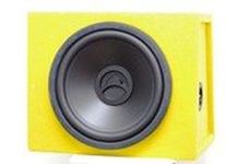 Subwoofer Enclosure With Yellows