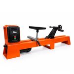 Voltz VZ-VWL-1000A Wood Lathe Machine 1000mm Capacity, 350mm Swing, 400W Motor, Variable Speed 890–2130 RPM, M18 Spindle Thread, Heavy Duty Wood Turning Lathe (230V)