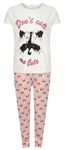 Ex UK Store Ladies Pyjamas Plus Size Curvy PJ Sets UK Sizes 18 to 32 Night Wear (Don’t Call Me Cute 20)