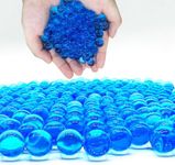 Grishva® Gel Blaster Refill Ammo 50,000 Pcs Water Beads Gel Ball 7-8mm, Water Based Gel Balls Bullet, Eco Friendly, Non-Toxic - Green