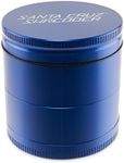 Santa Cruz Shredder Spice Grinder Made in USA (Medium (2.2 Inch), Blue)