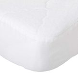 Baby Doll Bedding White Waterproof Protector, 13X29