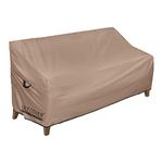 ULTCOVER Waterproof Outdoor Sofa Cover - Heavy Duty Patio Bench Covers 70W x 30D x 35H inch