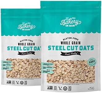 Bakery On Main Gluten-Free, Non-GMO Happy Oats, Steel Cut, 24 Ounce, (2 Count)